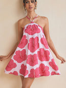 Vestido Feminino Estampado – Leve, Sem Elasticidade, Estilo Verão e Férias