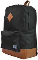 Mochila Casual, Poliester, Unissex, Preta