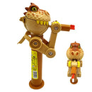 Dinossauro Pirulito Brinquedo | Lindo Dinosaur Lollipop Case Brinquedo - Pirulito Recipiente de Armazenamento Dinossauro Pirulito Robô Presente Engraçado para Meninos Meninas Crianças Generic