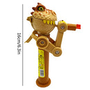 Dinossauro Pirulito Brinquedo | Lindo Dinosaur Lollipop Case Brinquedo - Pirulito Recipiente de Armazenamento Dinossauro Pirulito Robô Presente Engraçado para Meninos Meninas Crianças Generic