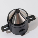 Filtro de café inox portátil e reutilizável