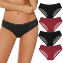 Calcinha de renda feminina hipster senhoras cintura baixa cuecas completas de renda