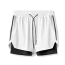 Bermudas 2 em 1 corrida, jogging, fitness, esporte, academia, treino