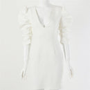 Vestido CNYISHE 2021 Decote em V