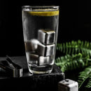 Cubos de gelo de aço inoxidável