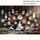 Adesivos de janela Merry Christmas