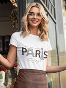 T shirt Paris Moda Francesa