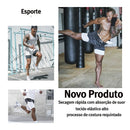 Bermudas 2 em 1 corrida, jogging, fitness, esporte, academia, treino