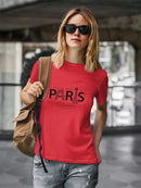 T shirt Paris Moda Francesa