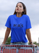 T shirt Paris Moda Francesa