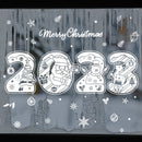 Adesivos Merry Christmas 2023