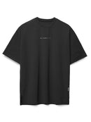 Camiseta masculina tamanho grande essencial de cor sólida