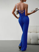 Novo macacão feminino elegante temperamento slim sexy